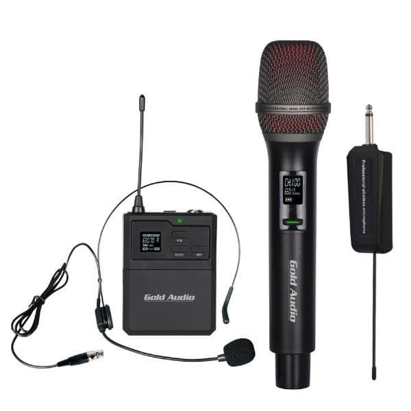 GOLD AUDIO GX-R852EY UHF - El+Yaka Telsiz Mikrofon