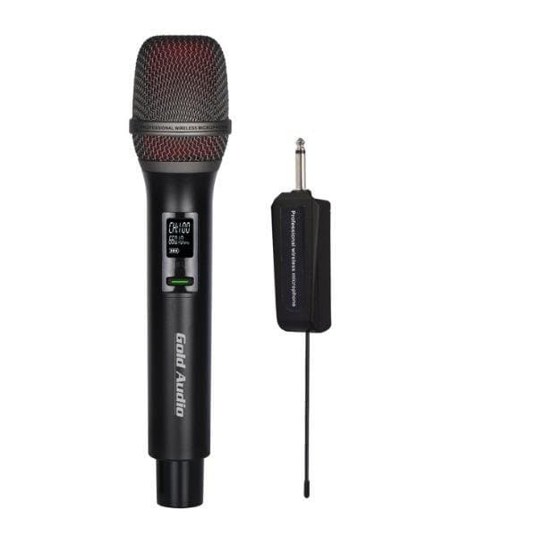 GOLD AUDIO GX-R851E UHF - Tek El TELSİZ Mikrofon
