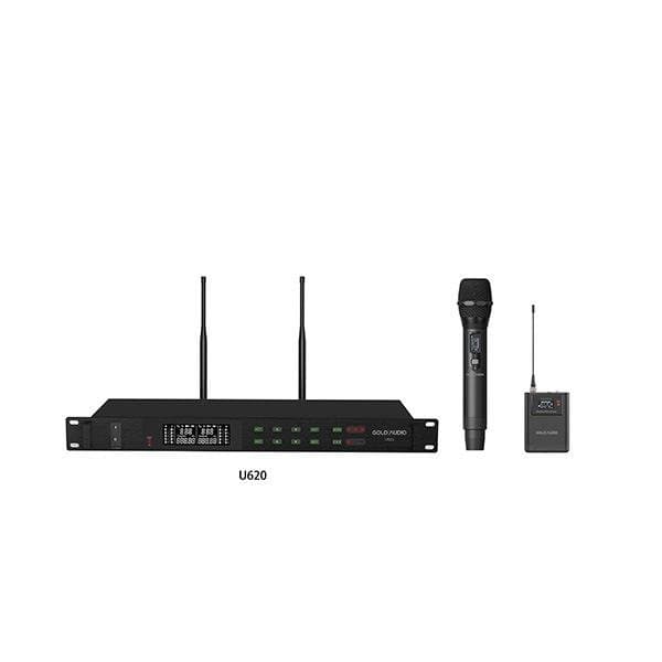 GOLD AUDIO U-620EY 200 KANAL EL+ YAKA TELSİ MİKROFON