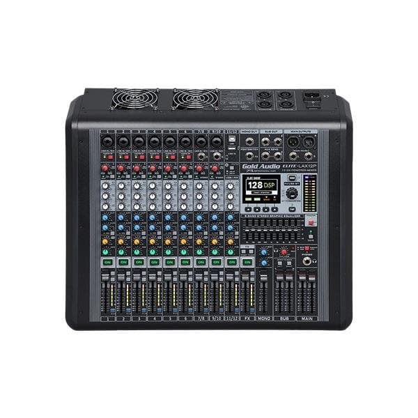 GOLD AUDIO ELITE-LAX12P 12 KANAL 2X900 W POWER MİKSER