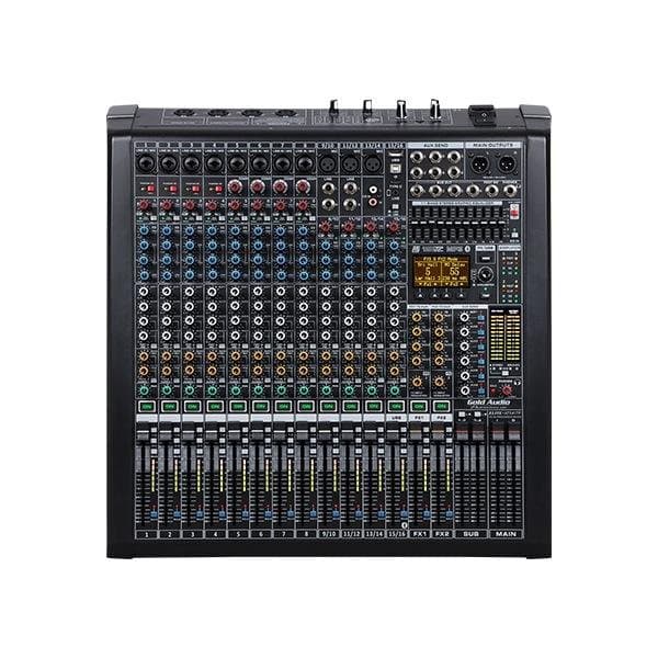 GOLD AUDIO ELITE-ATX417P 16 KANAL 4X1200W POWER MİKSER