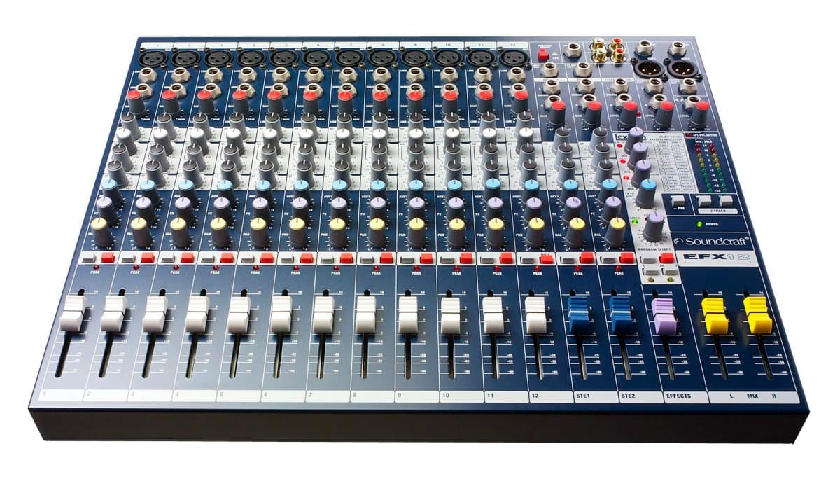 SOUNDCRAFT EFX12 12 KANAL + 2 ST DECK MİKSER