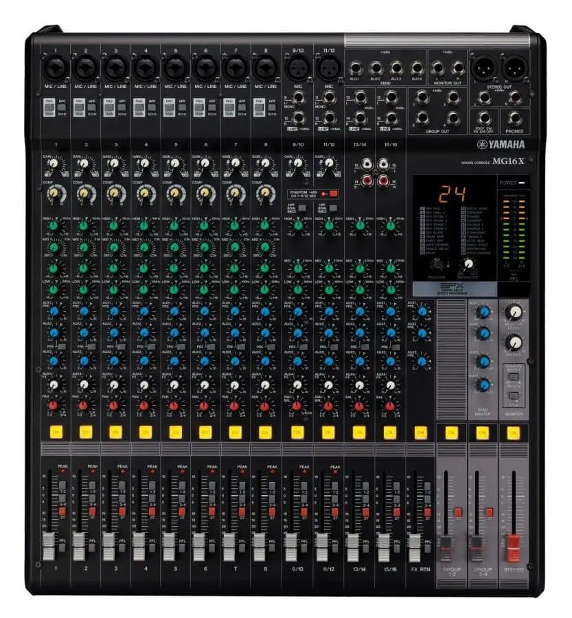 YAMAHA MG16XCV 16 KANAL (10 MONO +2 ST) DECK MİKSER