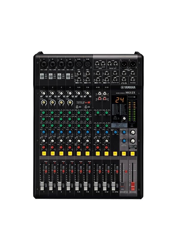 YAMAHA MG-12XCV 12 KANAL ( 6 MONO + 2 ST) DECK MİKSER