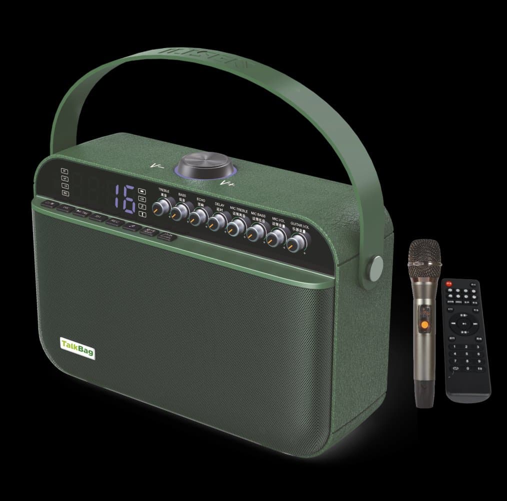 TALKBAG TB100G 100W PORTATİF HOPARLÖR -YEŞİL