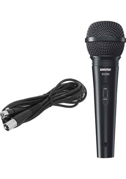 SHURE SV200 DİNAMİK MİKROFON