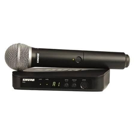 SHURE BLX24E/PG58-H8E PROFESYONEL TELSİZ MİKROFON SİSTEMİ