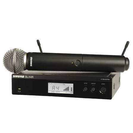 SHURE BLX24RE/SM58-H8E PROFESYONEL TELSİZ MİKROFON SİSTEMİ