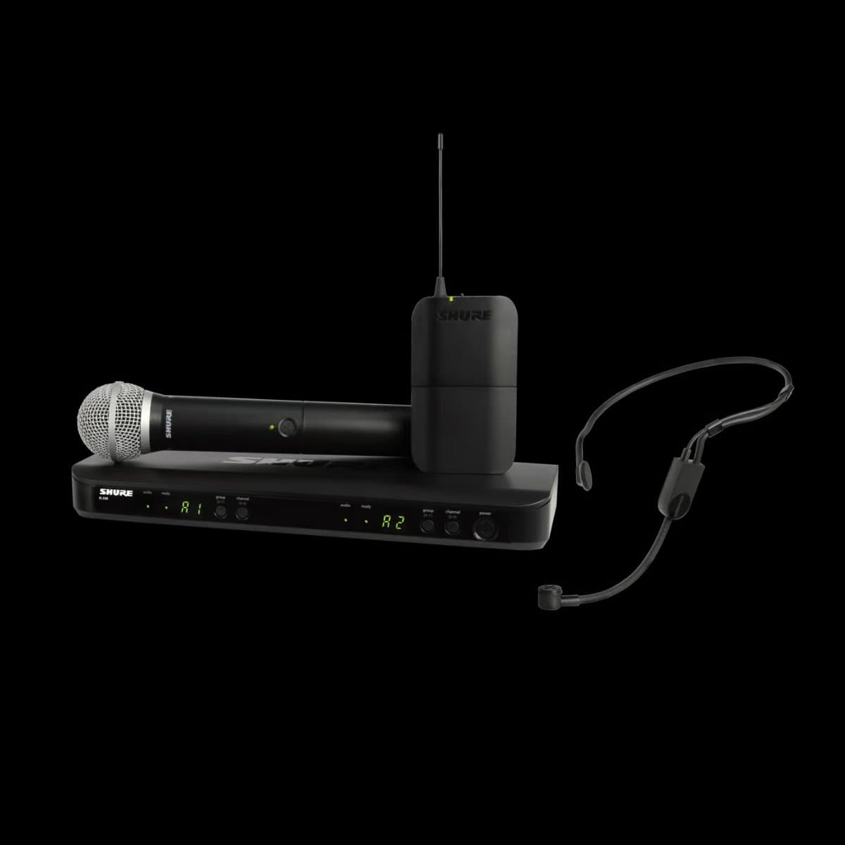 SHURE BLX1288A/P31 PROFESYONEL ÇİFTLİ TELSİZ MİKROFON SİSTEMİ