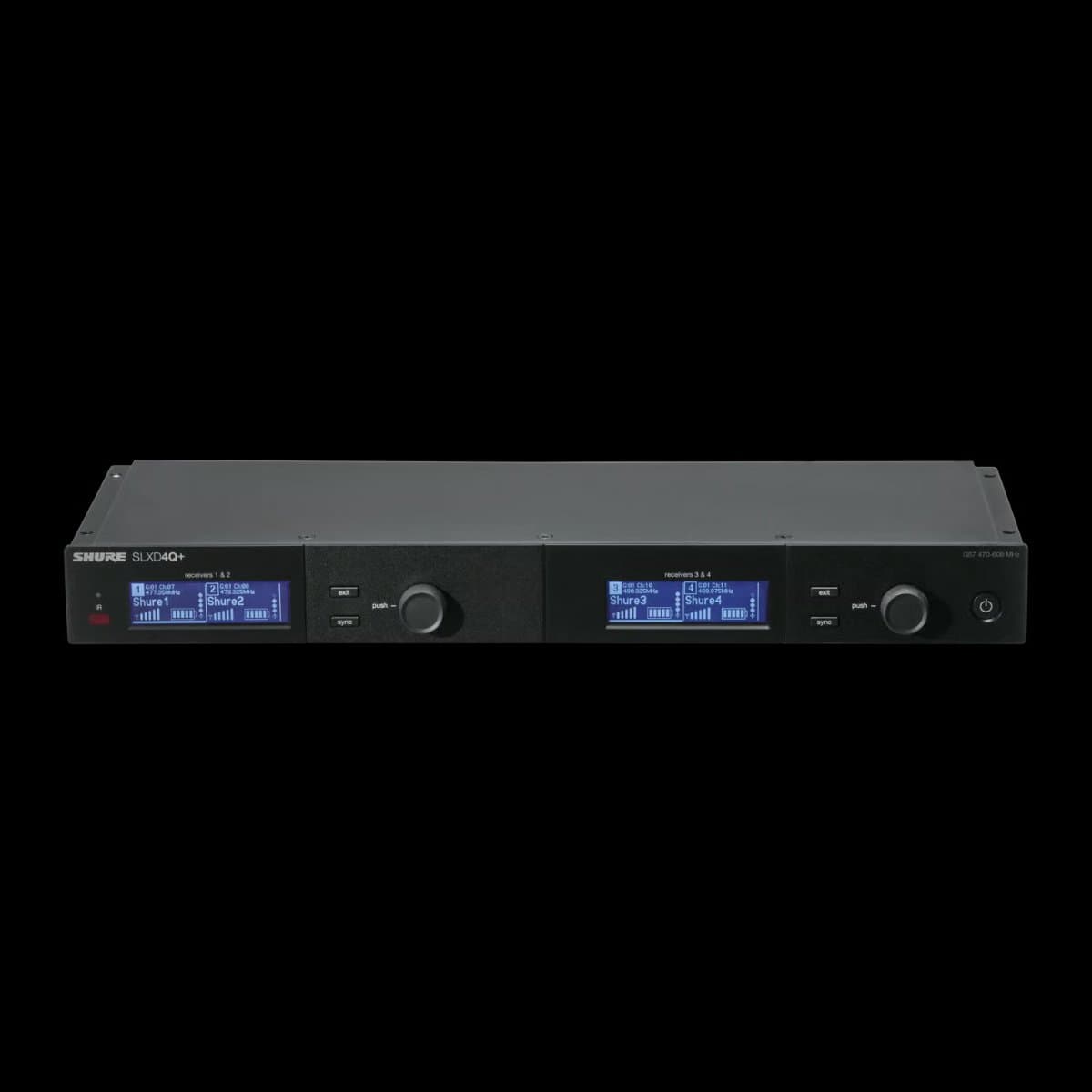 SHURE SLXD4Q+E-G65 4 KANALLI DİJİTAL KABLOSUZ ALICI