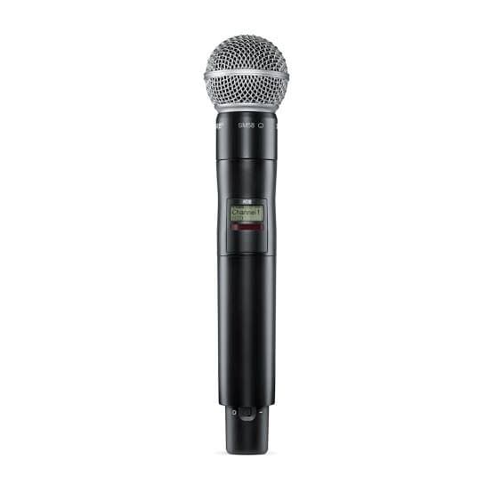 SHURE AD2/SM58-G56 AXIENT DIGITAL PROFESYONEL KABLOSUZ EL MİKROFONU