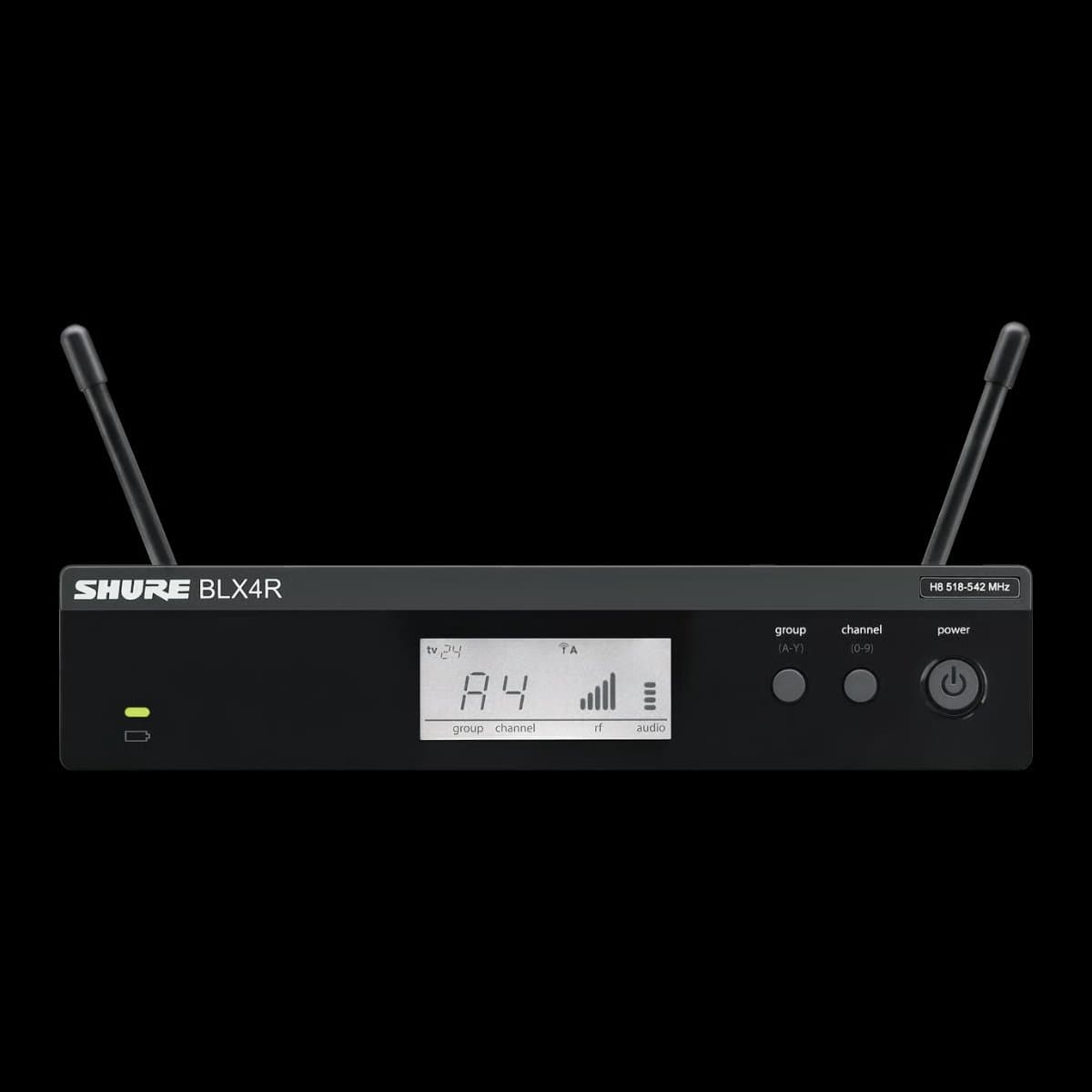 SHURE BLX4RE-H8E PROFESYONEL KABLOSUZ RAF TİPİ ALICI