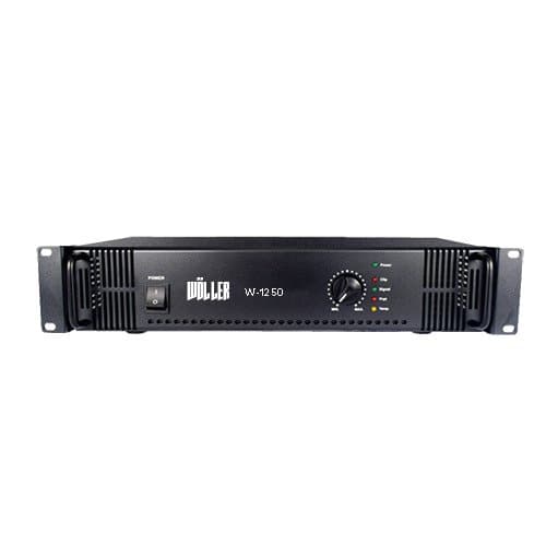 WÖLLER W-1250 TEK KANAL HAT TRAFOLU POWER AMPLİFİKATÖR