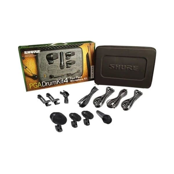 SHURE PGADRUMKIT4 PROFESYONEL DAVUL MİKROFON PAKETİ