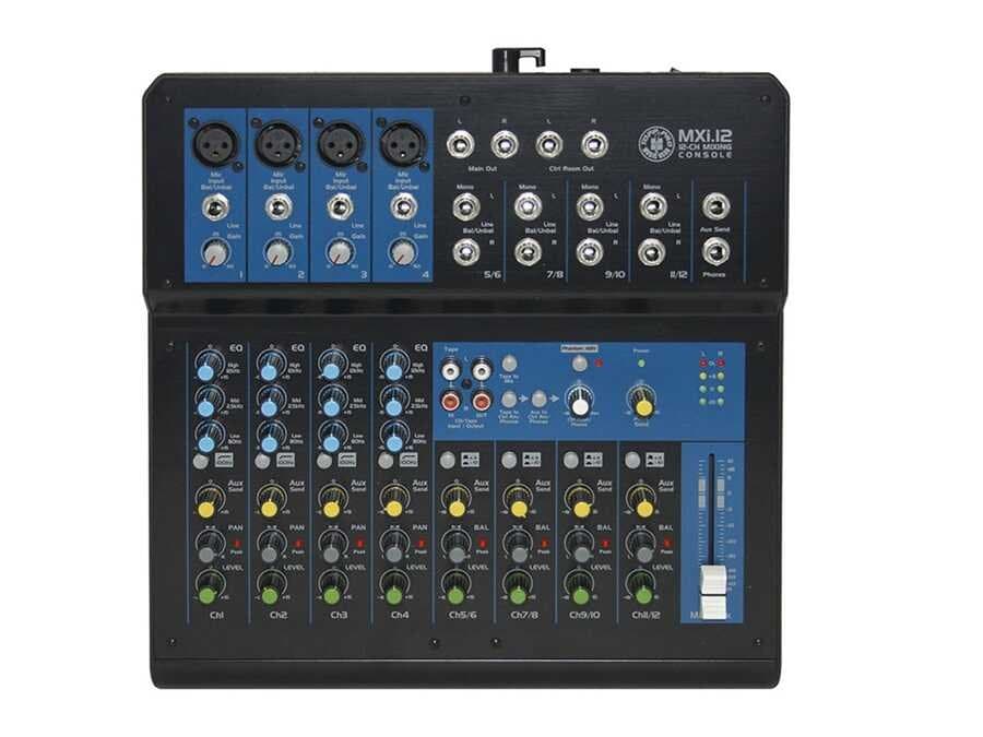 TOPP PRO MXİ-12 12 KANAL (4 MİK+ 4 ST) DECK MİKSER