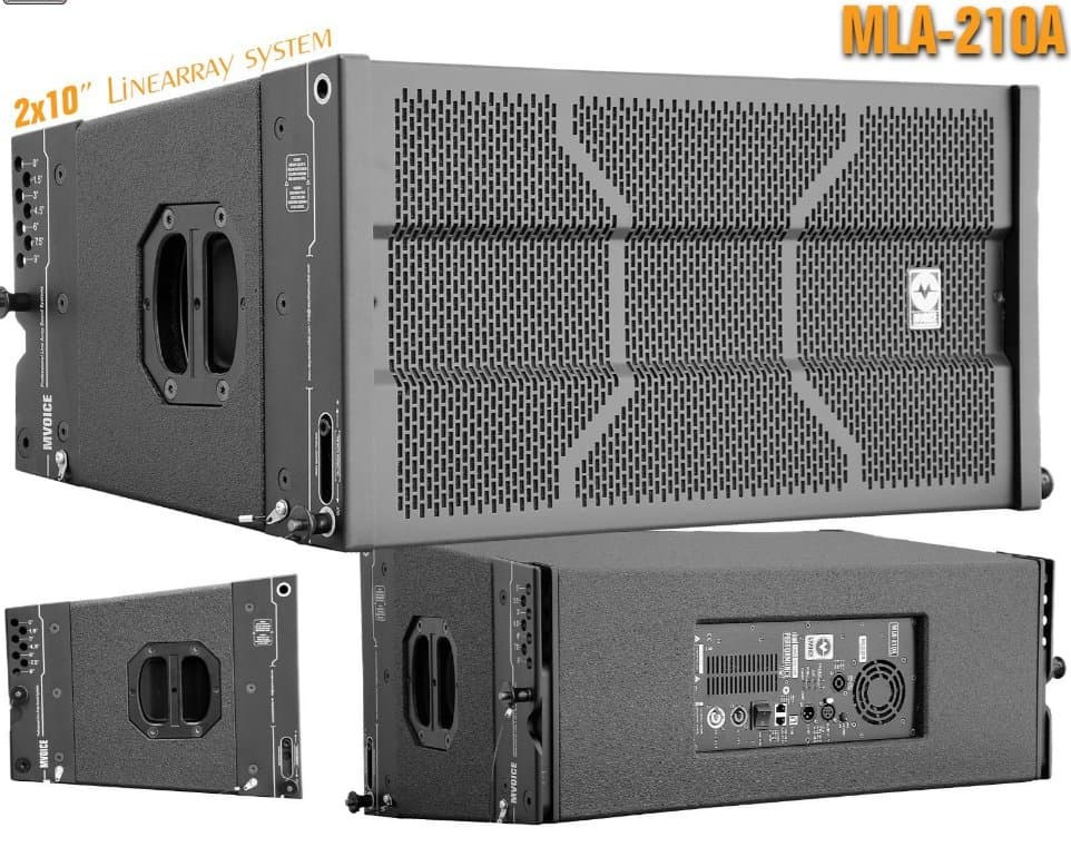 MVOICE MLA-210A II 1400 W AKTİF LINE ARRAY B&C KOMPENENT